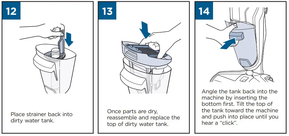 BISSELL 2225F CrossWave Pet Vacuum Cleaner Wash and Mop - Figure 15