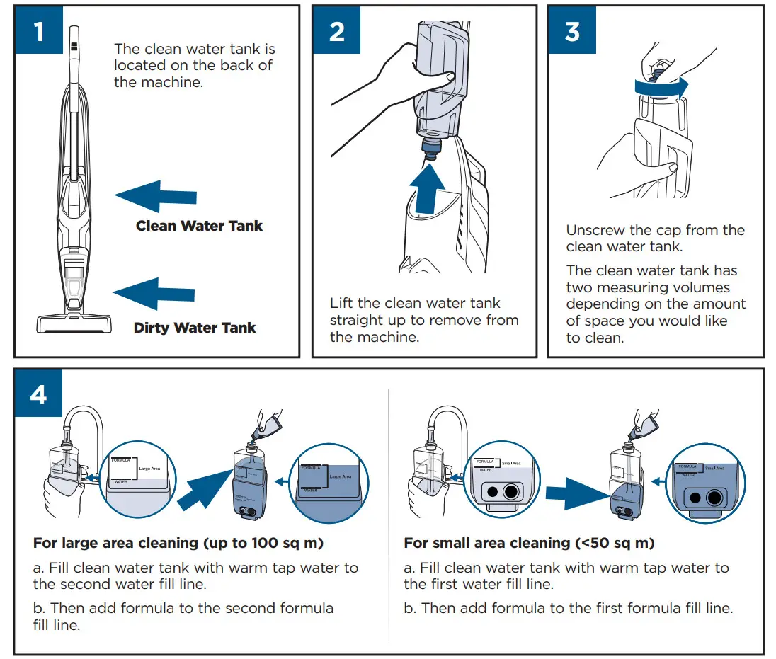 BISSELL 2225F CrossWave Pet Vacuum Cleaner Wash and Mop - Figure 4