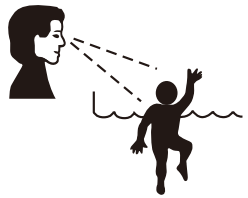 Bestway 57308E Fast Set 12 x 30 Round Inflatable Pool - DROWNING