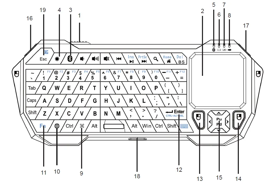 Fosmon-23022KB-Mini-Bluetooth-Keyboard-user-manual-1