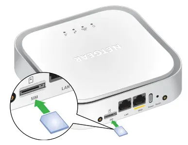 NETGEAR LM1300 4G LTE Modem - Connect to the LTE network