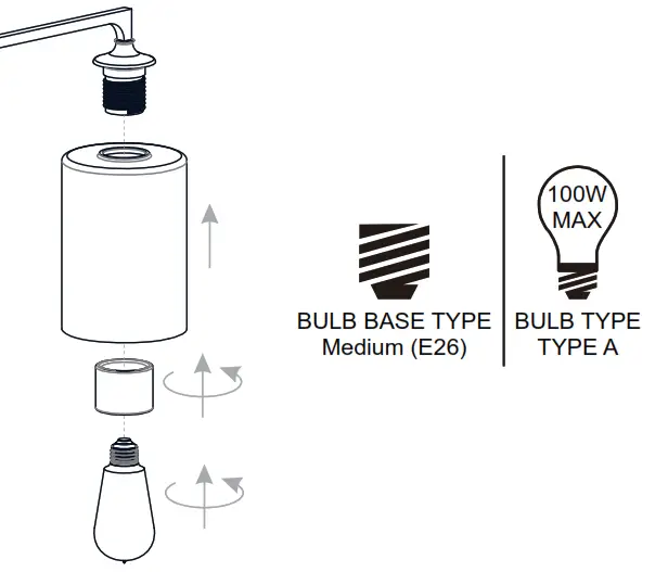 QUOIZEL PRC8624MBK 3 Light Bath Light Brushed Nickel Clear - Glass Shades