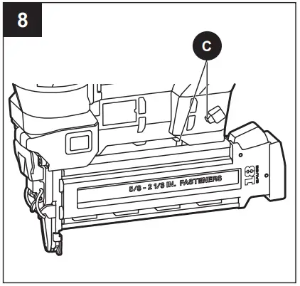 KOBALT 4913877 4965674 KNA 124B-03 18GA Brad Nailer-fig11