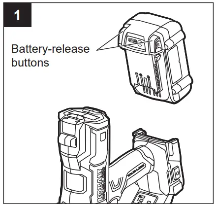 KOBALT 4913877 4965674 KNA 124B-03 18GA Brad Nailer-fig4