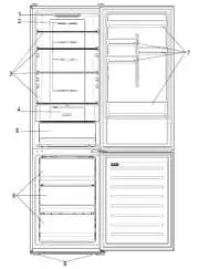 HOOVER-HOCE4T618EWK-Refrigerator-01