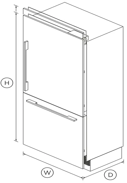FISHER PAYKEL RS9120WRJ1 Integrated Refrigerator Freezer-fig2