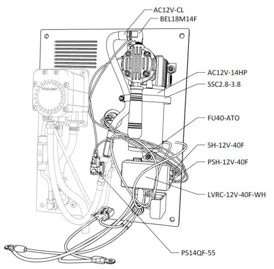 FIG 12 PLATE ASSEMBLY
