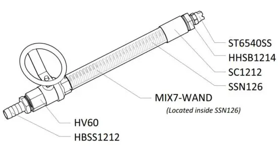 FIG 9 WAND ASSEMBLY