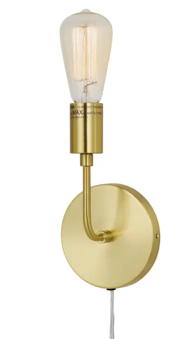 Hanover-HSIMONEGLD-1WS-Simone-Wall-Sconce