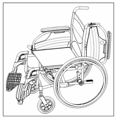 VERMEIREN V300 XL Wheelchair - fig 10