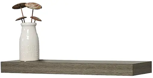 WALLSCAPES WSAVLN620AK Ash Oak Floating Shelf MDF