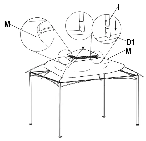 Sunjoy A101012200 Pendleton - 18