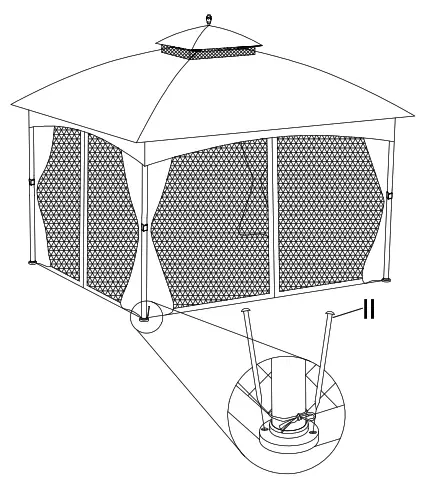 Sunjoy A101012200 Pendleton - 21