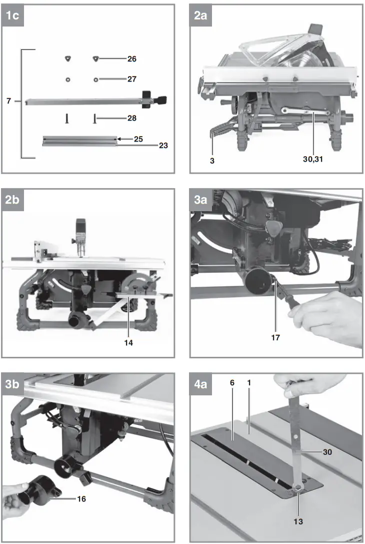 Einhell TE-TS 254 T Bench-type Circular Saw - fig 2