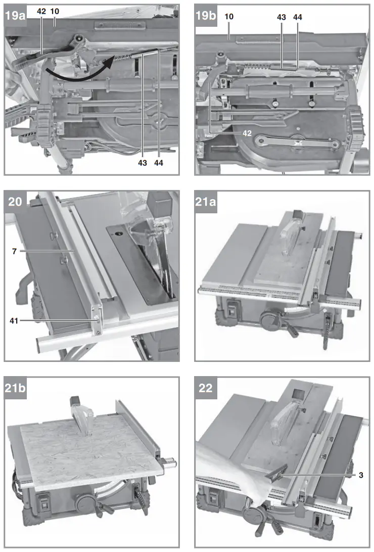 Einhell TE-TS 254 T Bench-type Circular Saw - fig 7