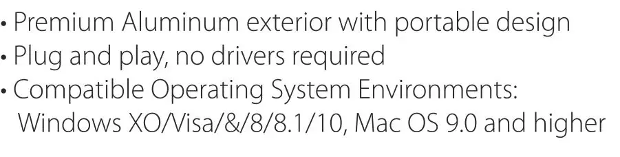 MOKiN SSD Enclosure - Features