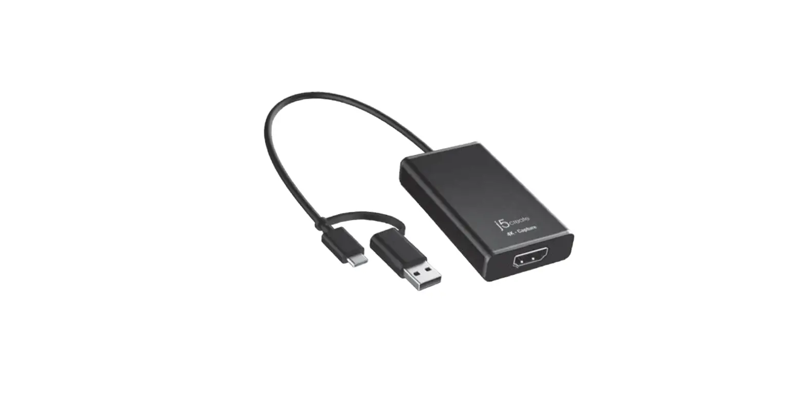J5create Jva11 4k Hdmi Capture Adapter User Guide