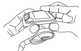 SureLife 08496021201 Wrist Premium BPM User Manual - Slide the battery cover