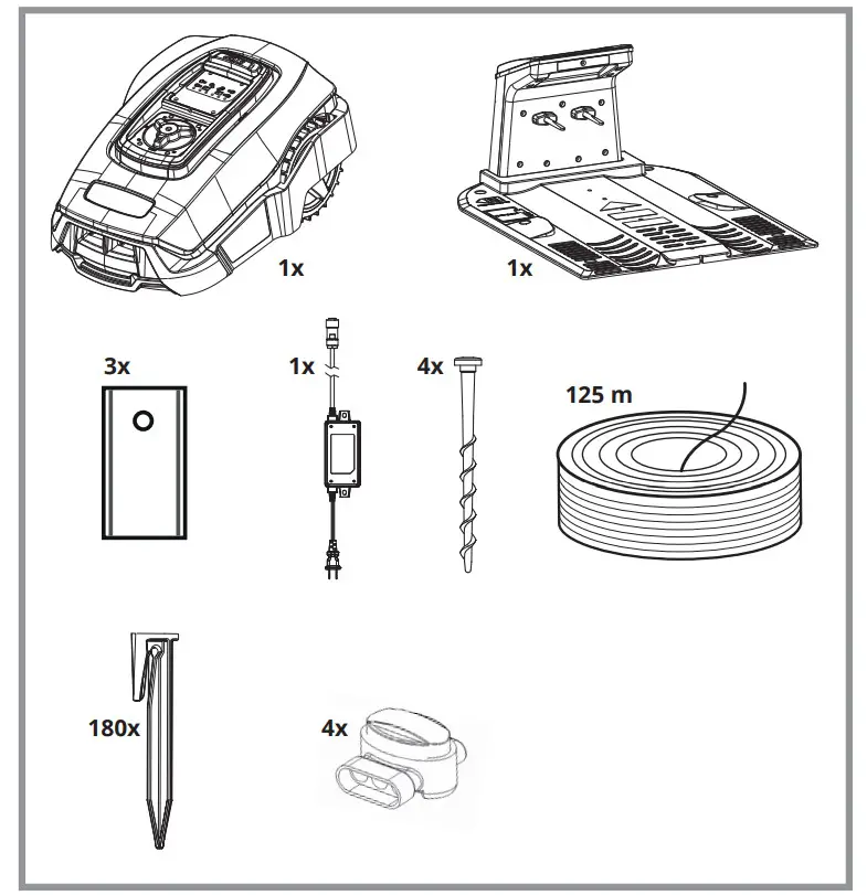 Einhell 450 BT-Solo Robot Lawn Mower