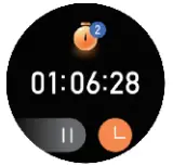 PUREROYI IP68 Waterproof 1 32 Inch Military Tactical Fitness Watch Tracker - Timer