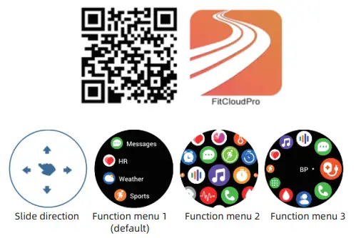 PUREROYI IP68 Waterproof 1 32 Inch Military Tactical Fitness Watch Tracker - fig