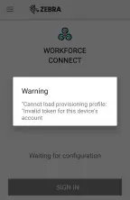 ZEBRA Voice Client Workforce Connect - Troubleshooting 5