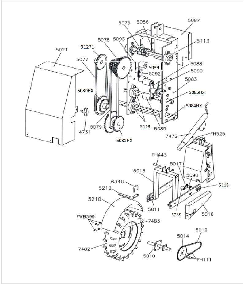 MECHANICAL TRANSPLANTER CO 1100 Christmas Tree Transplanter - fig 5