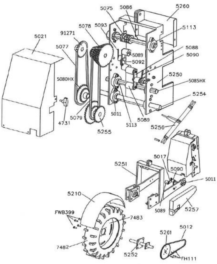 MECHANICAL TRANSPLANTER CO 1100 Christmas Tree Transplanter - fig 6
