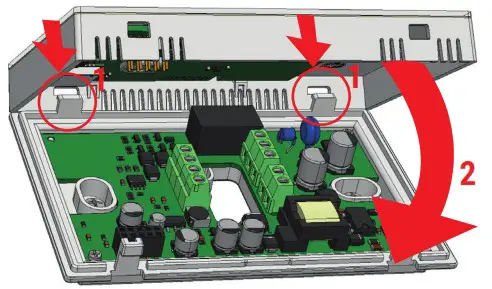 seitron 039790 WiFi WiTime Wall Programmable Thermostat - INSTALLATION 6