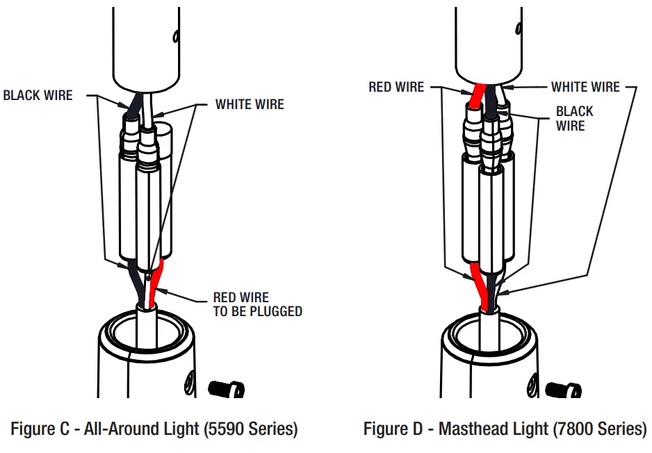attwood 6100 LT 7 6100 Series PowerBase Light Automated Light Mount - Light