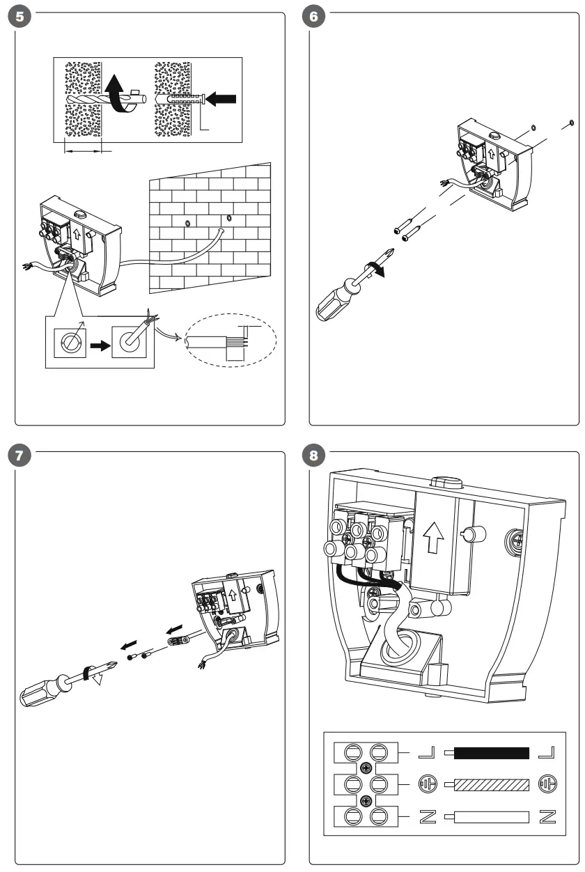 anslut 019924 LED Flood Light - fig1