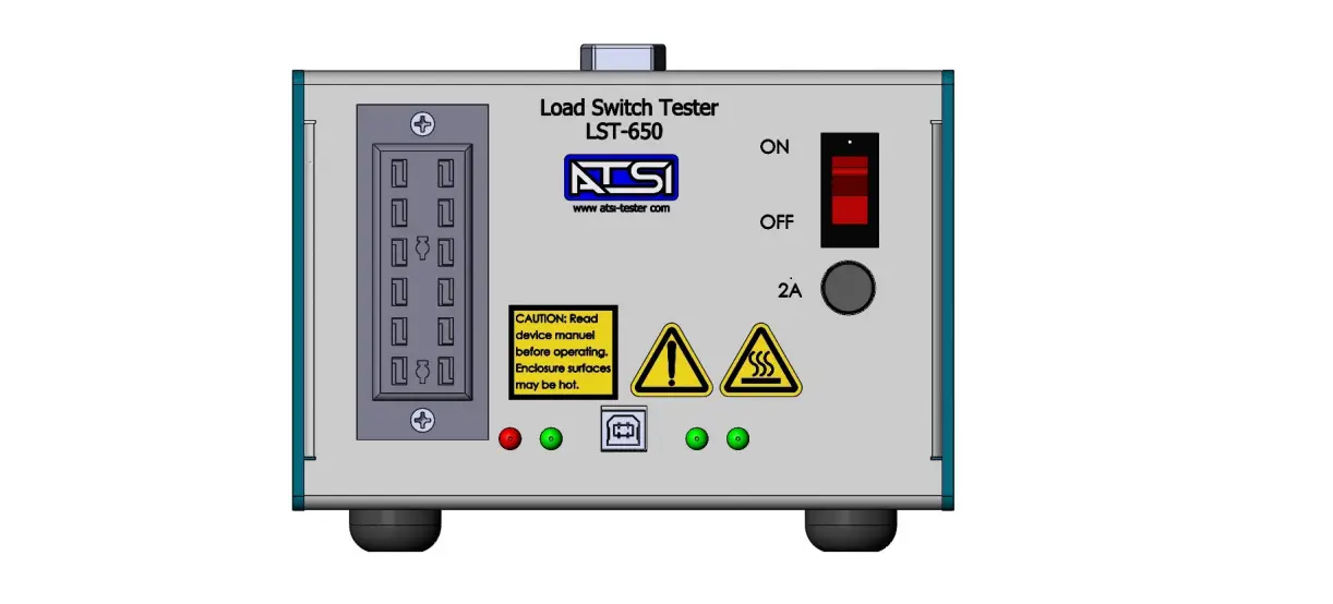 Atsi Lst-650 Nema Load Switch Tester User Manual