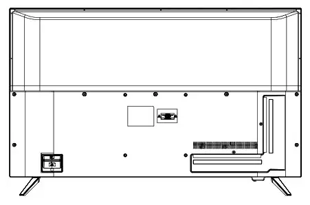 Westinghouse WR43FX2019 43 Full HD Smart Roku TV - INSTALLING THE TV STAND 3