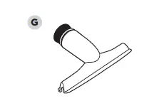 G. Wide Upholstery Tool
