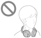 SONY WHCH720NB Wireless Noise Canceling Over Ear Headphones - getting wet 6