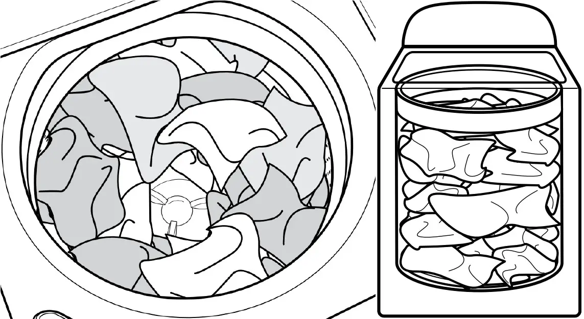 Whirlpool 4KWTW4845FW Top Loader Washer - Load Clothes