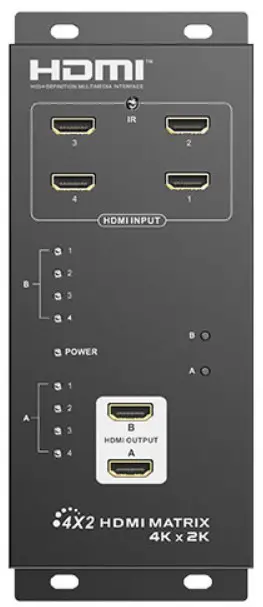 LENKENG LKV422 4x2 HDMI Matrix Switch