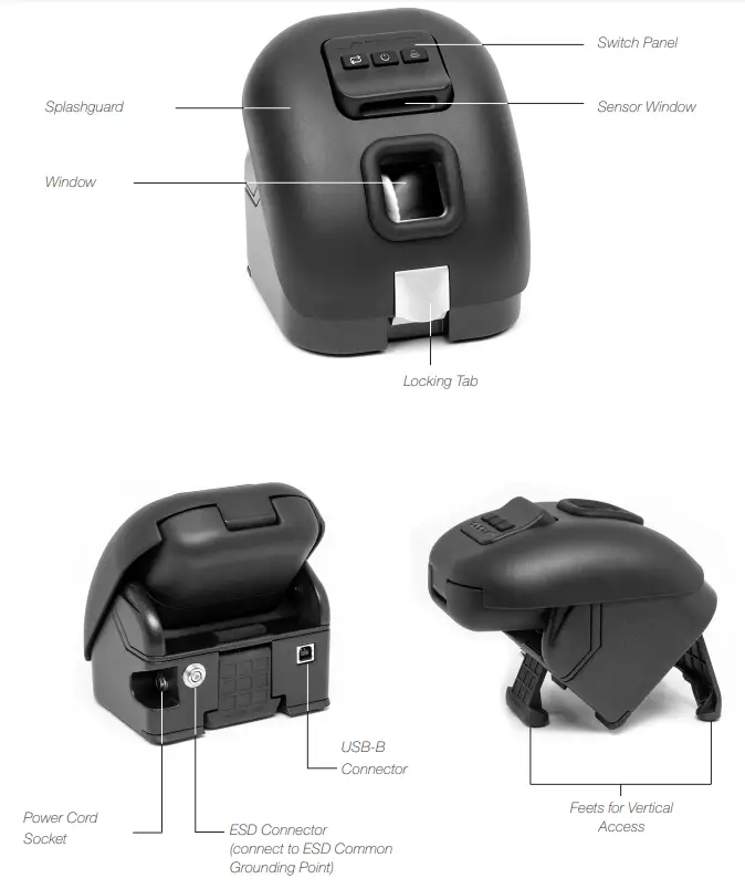 JBC CLU CLUP Senior Tip Cleaner - Features and Connections