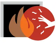 Majestic MERC32IN Mercury Direct Vent Gas- HOT GLASS