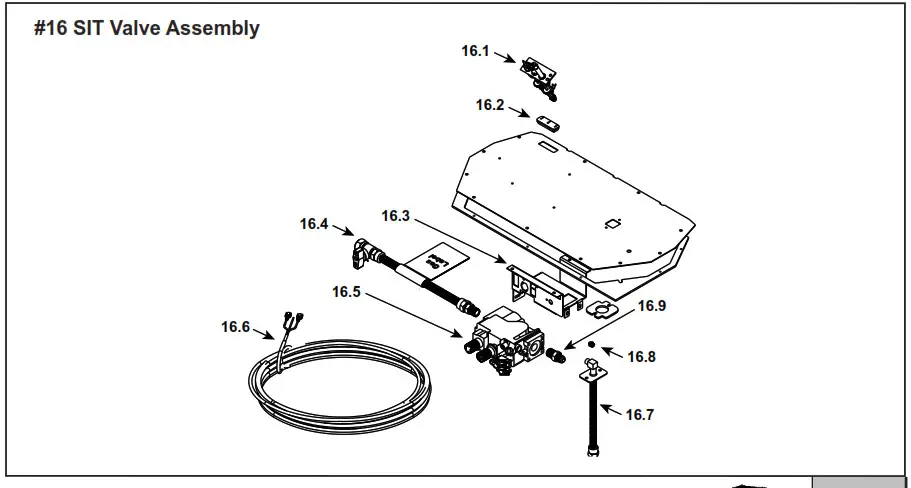 Majestic MERC32IN Mercury Direct Vent Gas- Log Set Valve Assembly 2