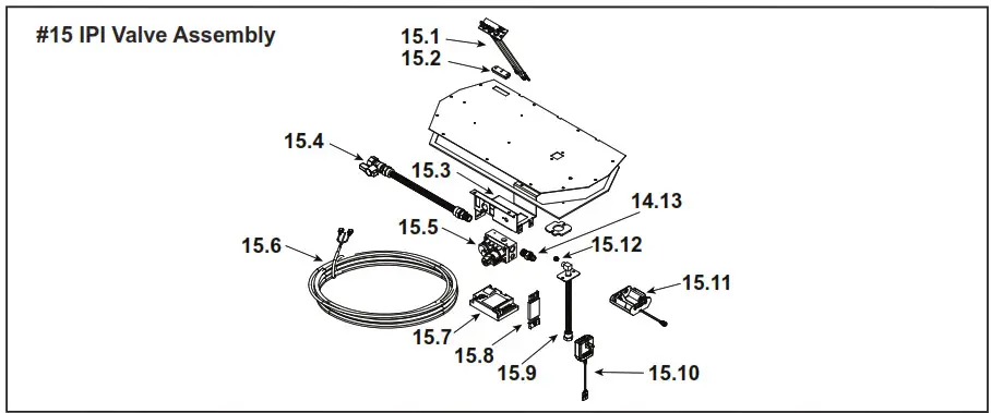 Majestic MERC32IN Mercury Direct Vent Gas- Valve Assembly