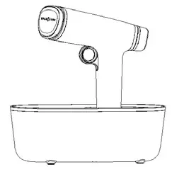 morphy richards MRGS14BLK Garments Steamer - Cover