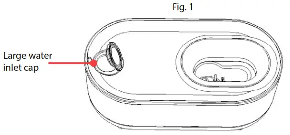 morphy richards MRGS14BLK Garments Steamer - NAMES OF PARTS 1