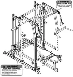 WARNING LABEL PLACEMENT