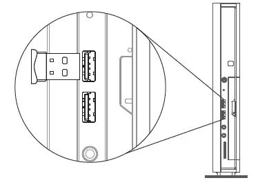 Connect the UD1 / UD2 USB Bluetooth