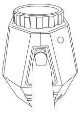 AstroAI ASIA220B 100PSI Portable Air Compressor - LED