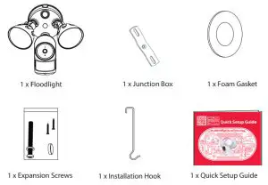 FOSCAM F41 Floodlight Camera-Box