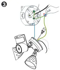 FOSCAM F41 Floodlight Camera-Hang Floodlight Camera 3