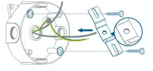 FOSCAM F41 Floodlight Camera-Junction Box