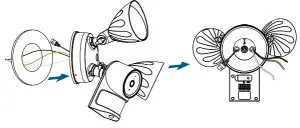 FOSCAM F41 Floodlight Camera-Floodlight Installation